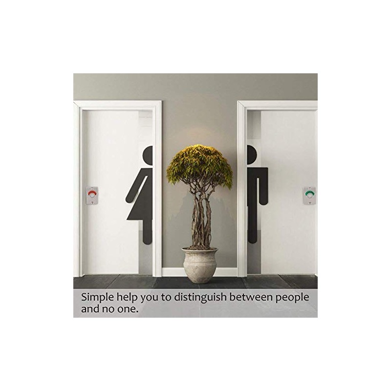 Fdit Stainless Steel Latch Indicating Lock with Vacant/Engaged Display for