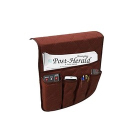 5 Pockets Couch Organizer Remote Storage Holder Sofa Chair Arm Control Rest bag, 35.4x13.4 in, Ideal for Couch and Chair Storage