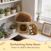 MaoGoLan 2pcs Hedgehog Stuffed Animal - 12" Mushroom Plush House