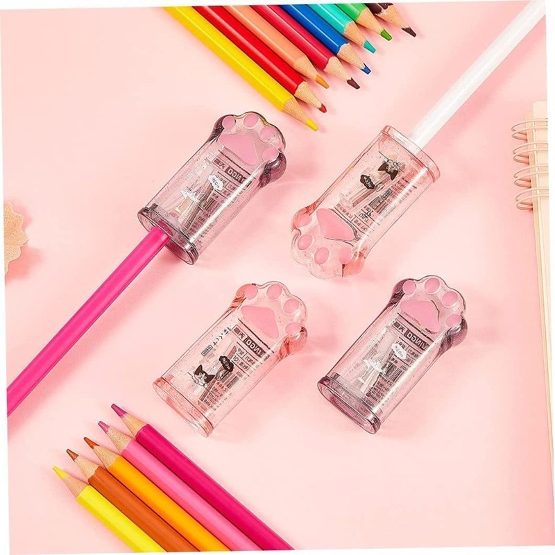 Manual Pencil Sharpener for Kids Cat Claw Pencil Sharpener Stationery