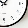 KATOMOKU plywood wall clock brown sweep (continuous second hand) km-35M