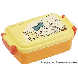 Skater (Skater) Children's Lunch Box, 1-Tier, 15.2 fl oz (450 ml), Fluffy Serving Domed Type, Chiikawa, Antibacterial, Children's, Made in Japan, RBF3ANAG-A