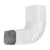 VYH Downspout Gutter Elbows （Positive Elbow，3"x4" 90 Degrees Style A