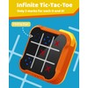 Hynuwa Tic Tac Toe Bolt Game, Electronic 4-in-1 Portable Handheld