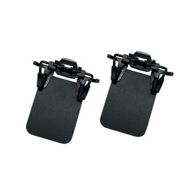 POLARS DESIGN 2 Packs International Standard Shooting Glasses Patch Shooting Patch for Eye Glasses Shooting Blinders for Glasses Occluder Clip on Eye Mask Archery Aim Assistance