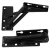 2 Pcs 80 Degree Bench Seat Hinge Foldable Lifting Bracket