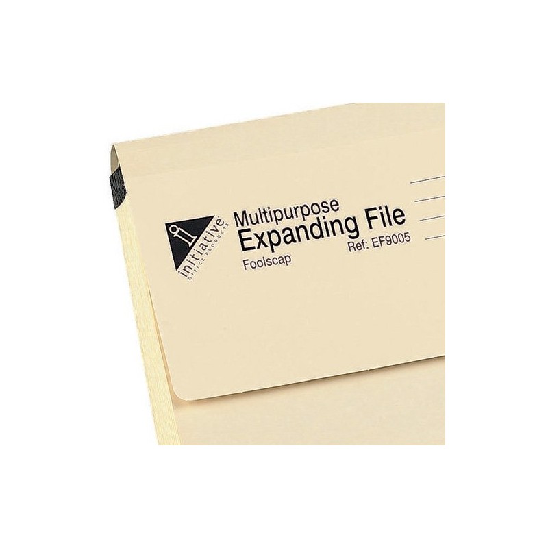 Manilla Foolscap Multipurpose Expanding A-Z File Concertina Folder
