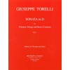 Torelli: Trumpet Sonata in D Major, G.1 (Solo Part with