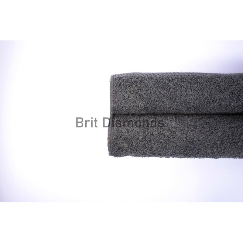 Brit Diamonds Hand Towel Set Pack of 2 (40x66cm) 100%
