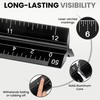 NOKKO 12 Inch Architectural and Engineering Scale Ruler Set -