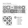 RE-COVERTILES - Tile Stickers Bathroom and Kitchen 12 Pieces 15