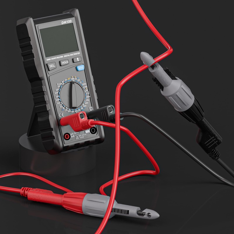 Cleqee 2pcs 4mm Wire Piercing Probe Puncture Pin Wire Piercing