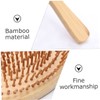 Baluue Elasticity Bamboo Scalp Comb Hair Massage Comb Anti-static and