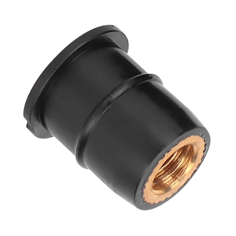 100PCS Well Nut M6x0.8mm Rubber Modification for Motorcycle ATV Windscreens