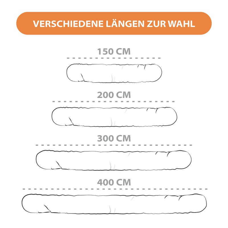 Totsy Baby Side Sleeper Pillow, Body Pillow, Long Bed Roll,