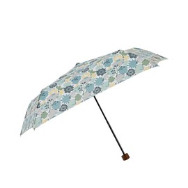 Ogawa 92019 Folding Umbrella, Women's Umbrella, Lightweight, 7.1 oz (200 g), 21.7 inches (55 cm), 5 Ribs, Tenoé Casual Folding Umbrella, Hand Opening, Over 90% UV Protection, Safety Cover, Jewelry