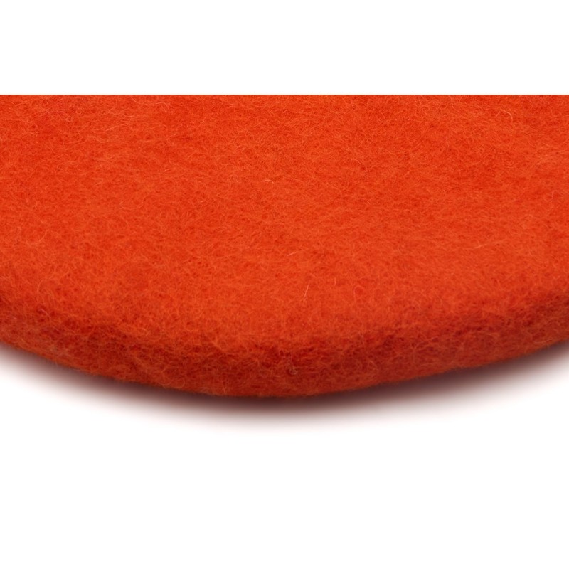 feelz Seat Cushion Round Felt 100% Wool 35 cm Height