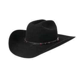 Stetson Powder River, Color: Black, Size: 7 3/8 (SBPWRV-75400773)