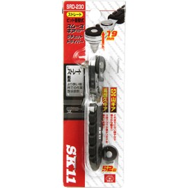SK11 SRD-230 Smooth Ratchet Screwdriver, Straight Type, 52 Gear Count