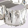 Aipsun 6 Lights 41in Crystal Vanity Lights Over Mirror Long