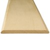 Wonderjune Door Transition Strip Wood Threshold Transition Unfinished Solid Red