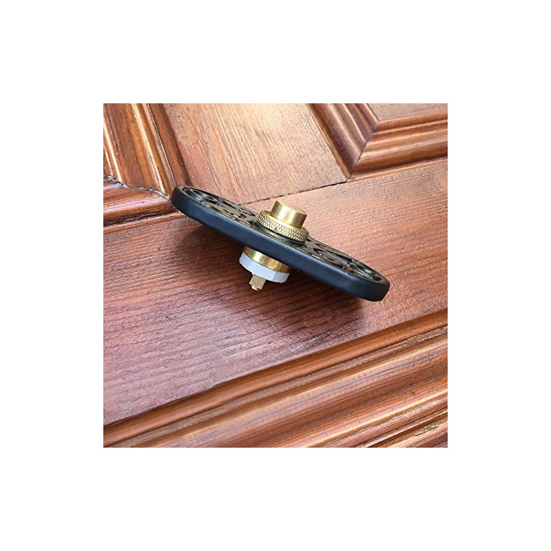 Antikas - Bell in Black - Modern Doorbell Front Door