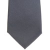 Retreez Solid Matte Color Woven Microfiber Pre-tied Boy's Tie -