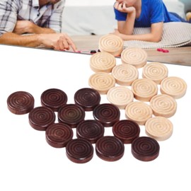 ZHOUYQX LX Lady Tiles Lady Tiles Backgammon Game Board Game Backgammon Chess Stackable Wooden Lady Tiles