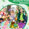 Hnonoxy Dinosaur Party Decoration, 9-Piece Birthday Party Honeycomb Set with