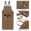 YSTP Cooking Apron Leather Apron Welding Apron Waterproof Apron with