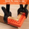 90 Degree Positioning Squares for Woodworking – 8-Piece Reusable Plastic