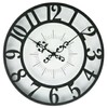 Interlocking Form (INTERFORM INC. ) Wall Clock Gisel ziseru CL – 4960bk