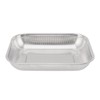 Fruit Vegetable Rectangular Strainer Basket Stainless Steel Colander Strainer Rectangle