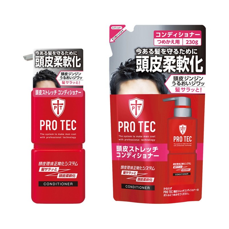PRO TEC Scalp Stretch Conditioner Body Pump 10.6 oz (300