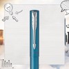 Parker Vector XL Fountain Pen , Metallic Teal Lacquer on