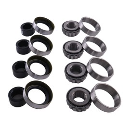 DVPARTS 2X Front Wheel Bearing Seal Spacer Rebuild Kit Compatible with Exmark Lazer Z Toro Z Master Grandstand 1-633584 1-633585 1-633581 110-8837 103-0063 1-633580