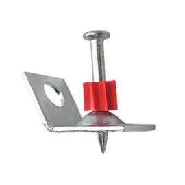 FVSCM Powder Actuated Fasteners .300 Pins with accessory, 100pcs/pack (45° Angle Clip, 1-1/4")