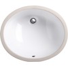 KOHLER K-2209-0 Caxton Under-Mount Bathroom Sink, White
