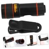 Gadpiparty 2pcs Telephoto Clip Phone Lens Macro Camera Lens with