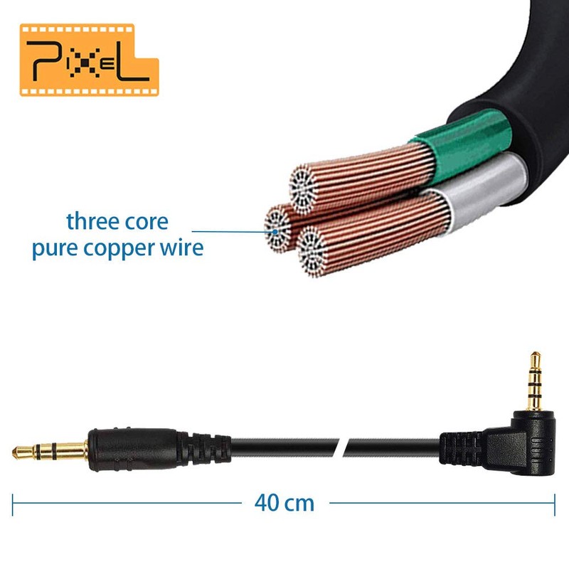PIXEL TW-283 Remote Release Cable 3.5mm-E3 Camera Shutter Remote Cable