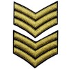 Millitary Uniform Chevrons Sergeant Stripes US Army Embroidered Arms Emblem