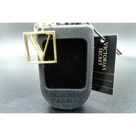 Victoria's Secret Gel H. S. Holder / Black Quilted with "V" Emblem / NWT