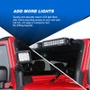 Nilight 90023D 4-Pack Standard 4PCS Mounting Bracket Kit LED Off