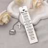 2025 Christian Graduation Bookmark Religious Graduation Gift for Sister Daughter