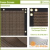 FLORALEAF 6'×7' Privacy Screen Fence Windscreen Mesh Shade Net Cover