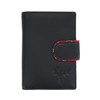 Mala Braemar Range Leather Purse RFID 3449_7 Black