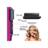 Professional Anion Hair Straightener Comb, Beard Straightener Brush, Ceramic Plate