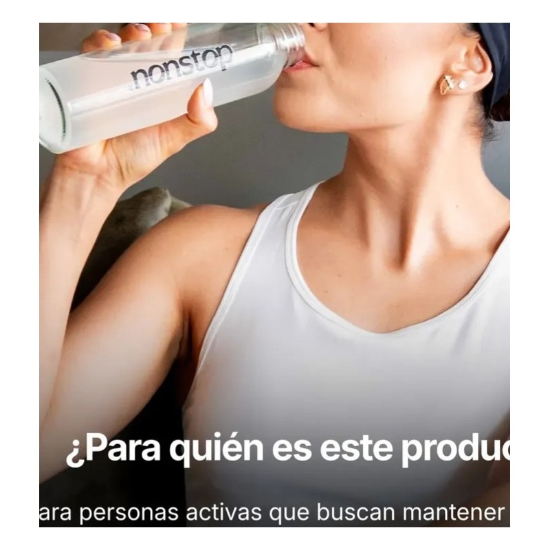 Electrolitos En Polvo Sin Azucar Nonstop 30 Sobres Keto
