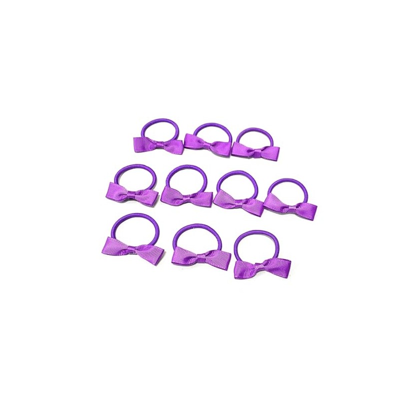 10 Bundle Set School Hair Bobbles for girls. Girls Toddlers