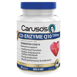 Caruso’s Natural Health Caruso's Co-Enzyme Q10 150mg Cap X 90